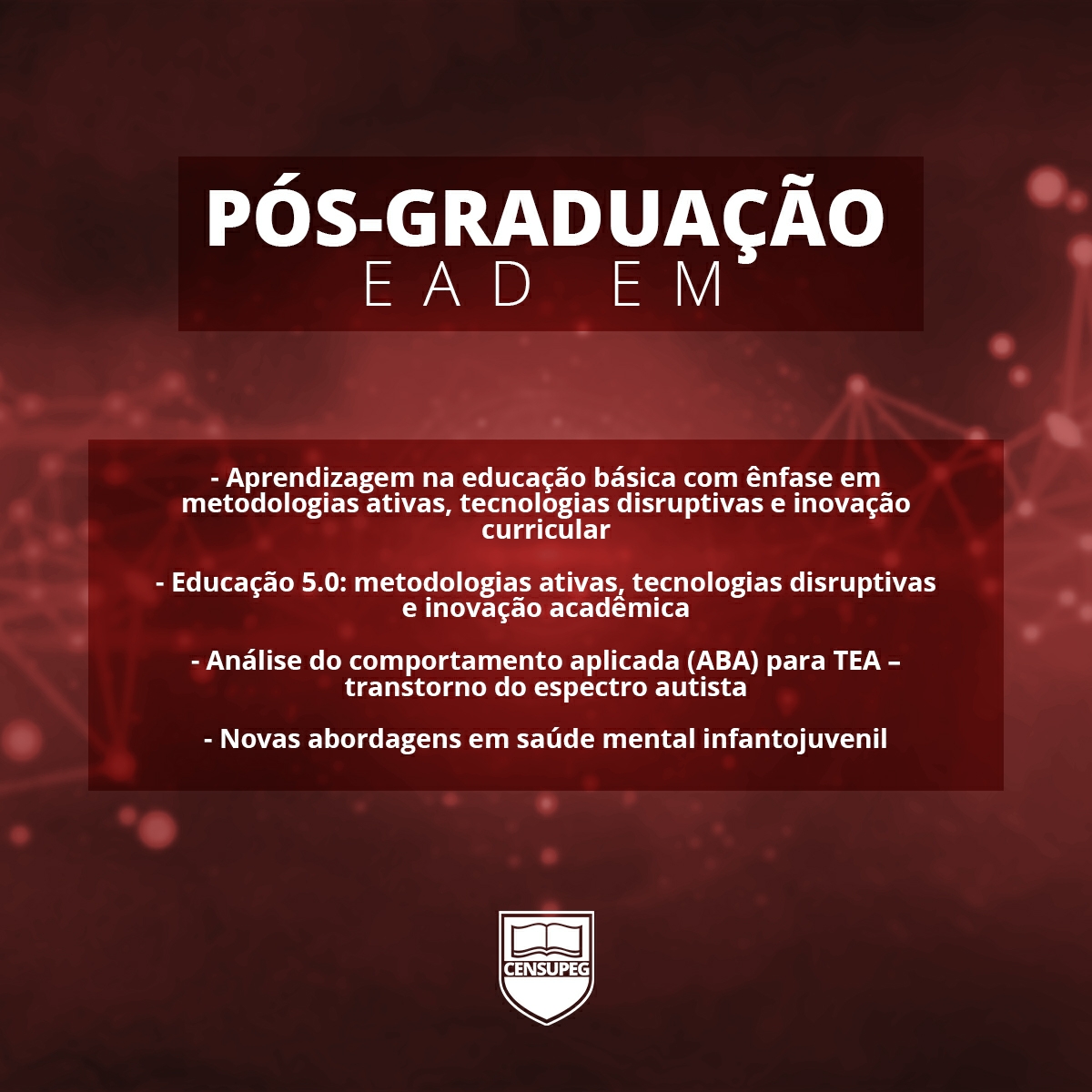 pós-graduação