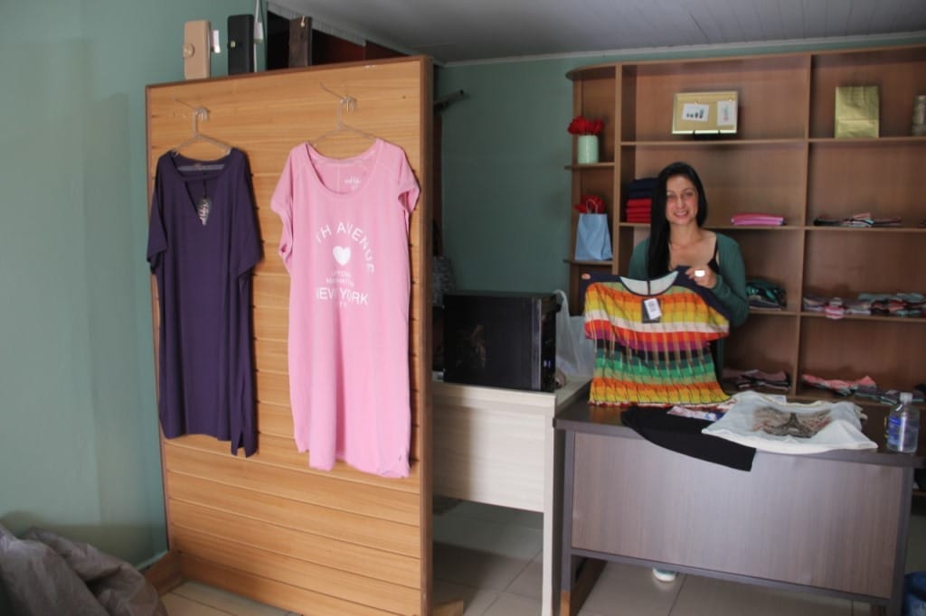 Na Universo Store, as clientes vão encontrar roupas que vestem do m ao G3,
