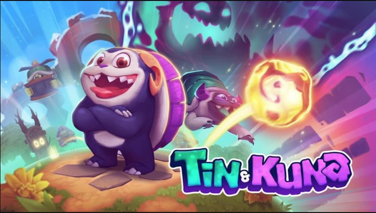 O jogo começa quando os melhores amigos Tin e Kuna estão brincando
