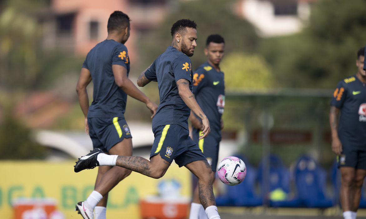 Treino Seleção Brasileira