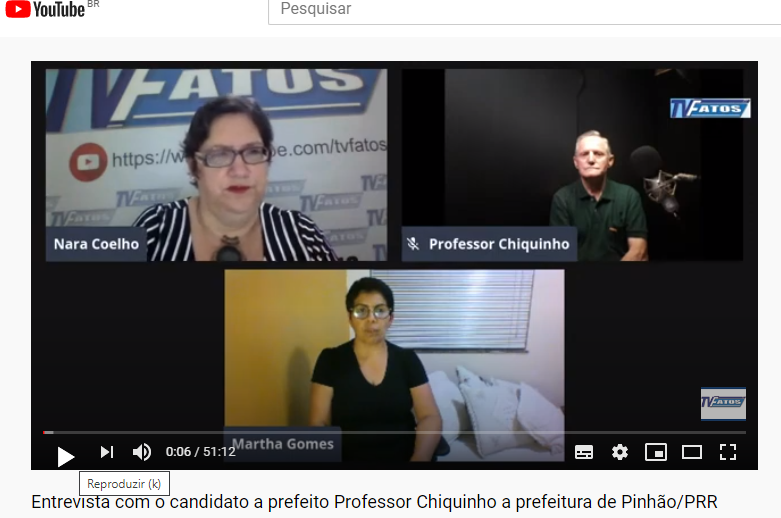 entrevistas com candidatos