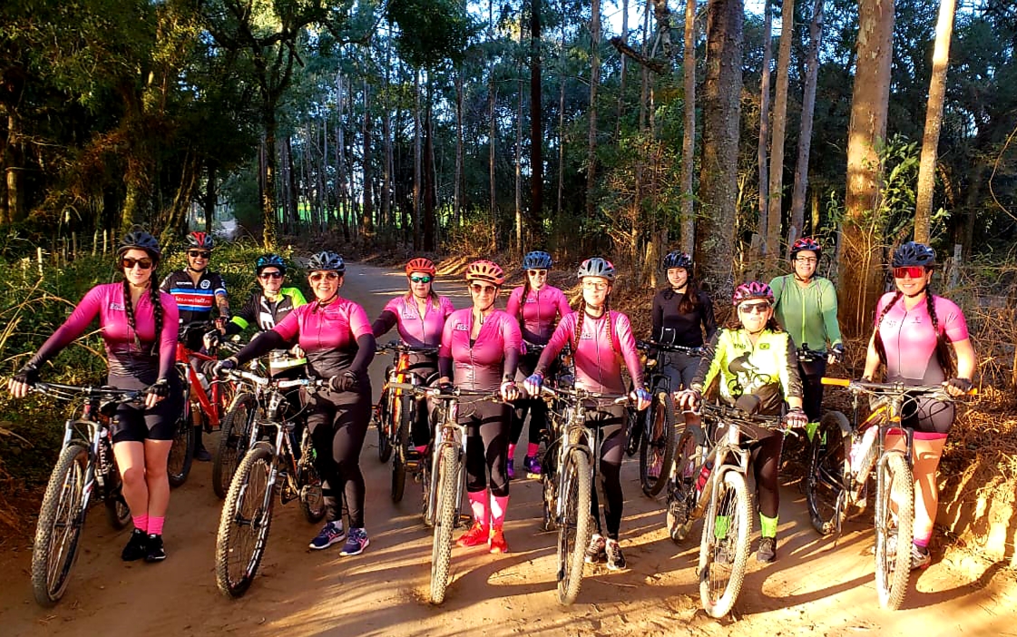 Mountain Bike feminino de Pinhão