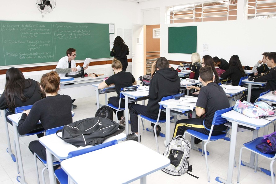 distribuição de aulas