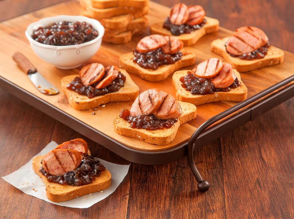 Canape de Salchichão