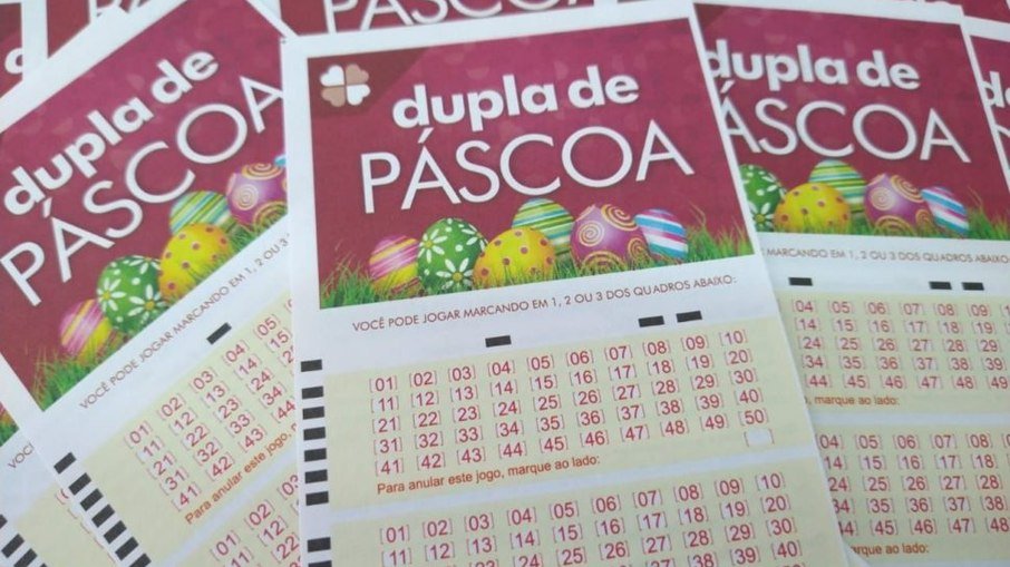 Cartões de aposta da dupla de páscoa