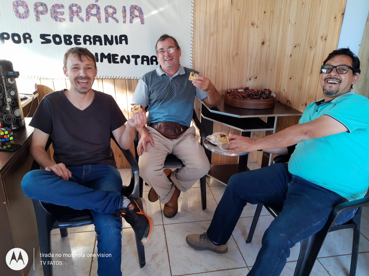 Claudemir, Valter e Fabricio