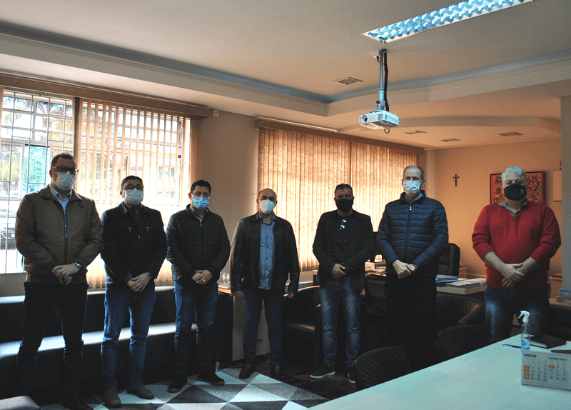 Reunião vereadores e dirigentes Unicentro