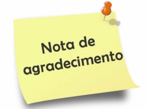 Agradecimento